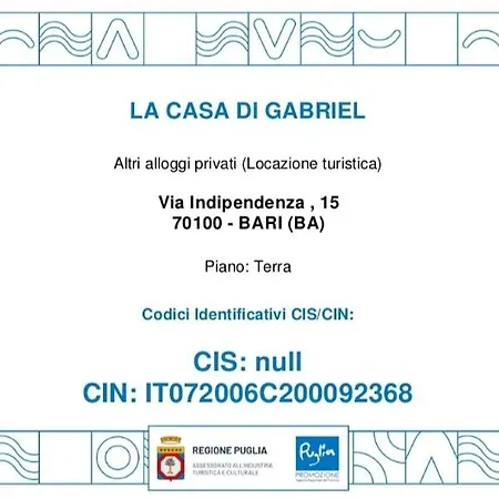 La Casa Di Gabriel Lägenhet